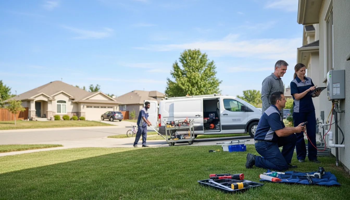 Tankless water heater service in Cameron, IL